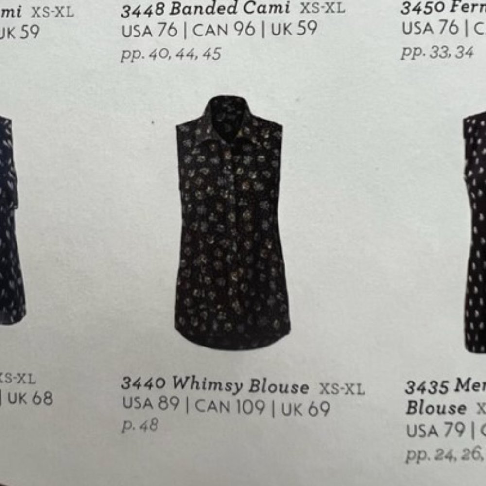 Cabi Medium Whimsy Blouse